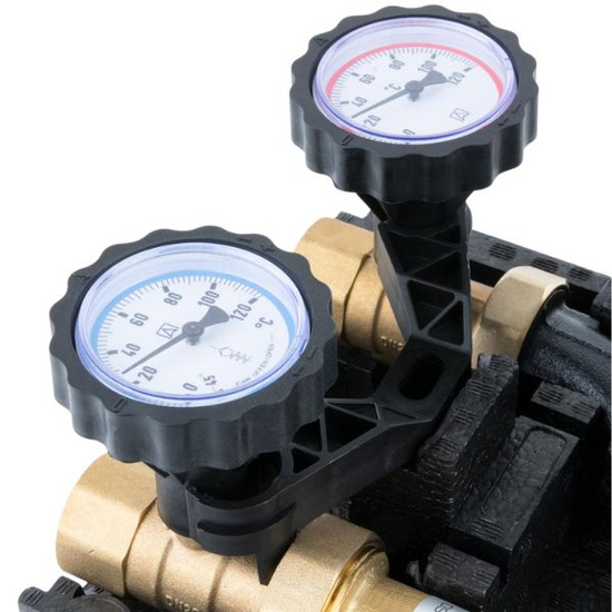 Grupa pompowa AFRISO PrimoTherm K 180-2 25 mm z zaworem mieszającym ARV kvs Vario i regulatorem ACT 343 Afriso 7783720