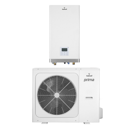 Pakiet Galmet pompa ciepła split Prima S 12GT R32 12 kW + wymiennik Tower Grand SGW(S) 300 L + bufor SG(S) 200 L + zawór 3-drogowy + centrala Smart Home Sinum Line SG-000083S