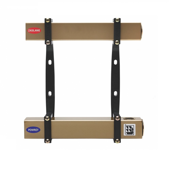 Rozdzielacz stalowy bez nypli RS-3 do c.o. 1" KELLER KEL 500003