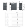 Kocioł komorowy na zgazowanie drewna PIROVAC 25 kW Tekla KB-700371