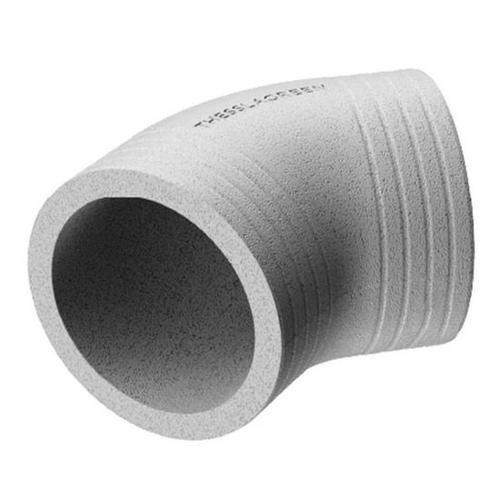 Zestaw kolan EPS AirTube 200 KolanoPack7 200 mm 45 st. 7 szt. Thessla Green 009A0017