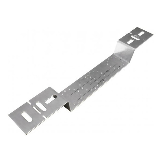Płytka montażowa metalowa do podejść do baterii L- 80, 100, 150 mm KAN-therm ultraLINE 1700210025