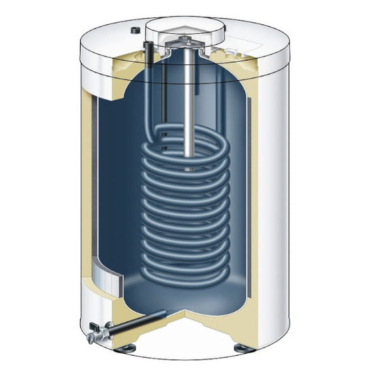 Pakiet Viessmann kocioł gazowy jednofunkcyjny Vitodens 050-W B0HA 25 kW + zasobnik Vitocell 100 L Z028056