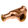 Trójnik redukcyjny miedziany Copper Gas 22 x 15 x 22 mm KAN-therm Press 2263260013