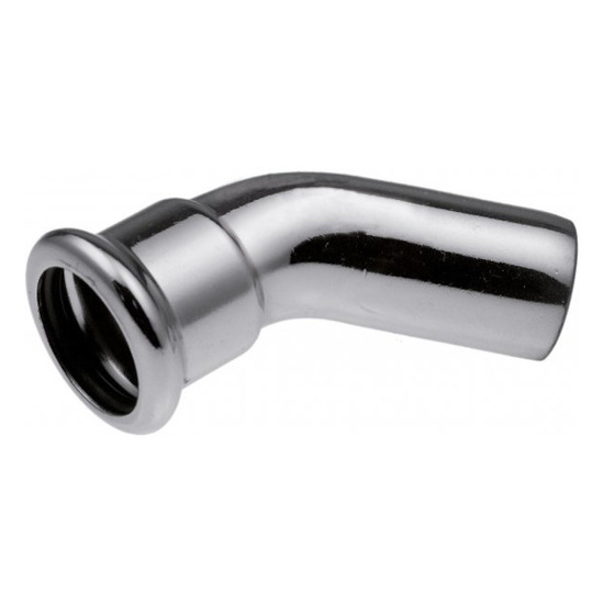 Kolano nyplowe 22 mm 45 st. KAN-therm Steel 1509068025