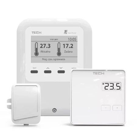 Regulator pokojowy WiFi OT z komunikacją OpenTherm Tech WG.11.0563