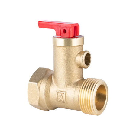 Zawór bezpieczeństwa zasobnika z zaworem zwrotnym Afriso AF4 GZ 1/2" GW 1/2" 6,7bar 4221210