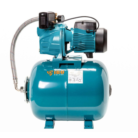 Zestaw hydroforowy IBO z pompą hydroforową JSW 150 i zbiornikiem przeponowym 24 L kompakt 0044