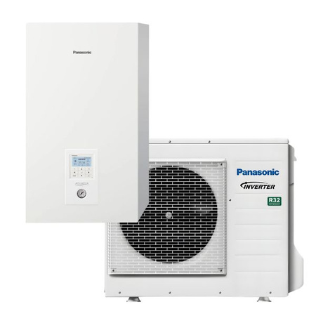 Pompa ciepła split Aquarea High Performance J R32 9 kW 230 V Panasonic KIT-WC09J3E5-1