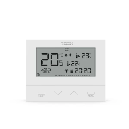 Regulator pokojowy przewodowy dwustanowy ST-292 v3 biały Tech WG.11.0431