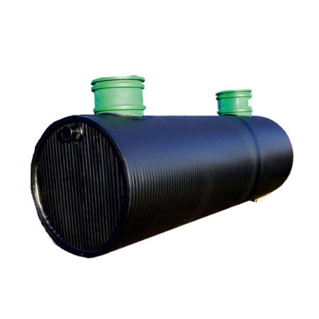 Zbiornik na deszczówkę HDPE Z 8m3, zbiornik dwupłaszczowy + filtr Wobet 0277