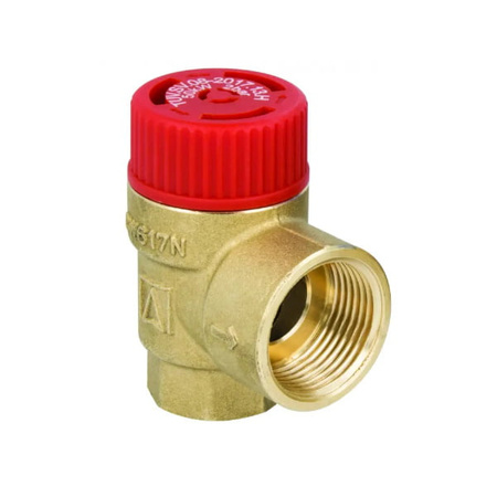 Zawór bezpieczeństwa MS GW 3/4" x 1" 2,5 bar c.o. Afriso 42386