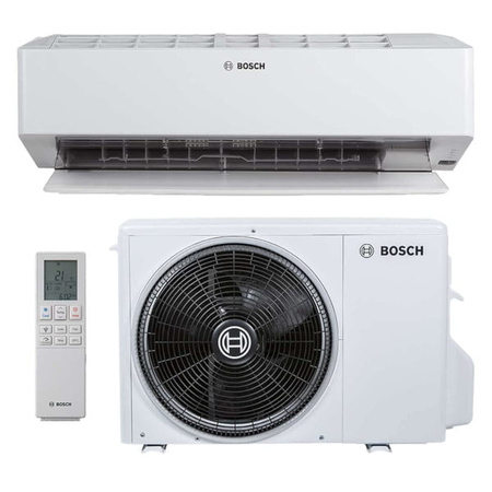 Klimatyzator ścienny Climate Class 8000i 2,5 kW Biały Bosch CLCC8001i-Set 25 E