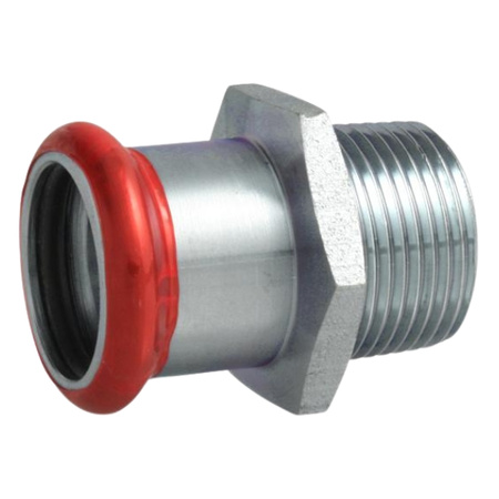 Nypel końcówka zaprasowywana GZ 15 x 1/2" VESBO CARBON STEEL CZZZ-1512