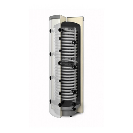 Zbiornik akumulacyjny warstwowy Multi-Inox 1000 L z wężownicą nierdzewną Galmet 70-101600