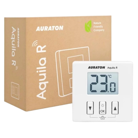 Regulator temperatury dobowy Aquila R bezprzewodowy AURATON AUR00AQL0R000