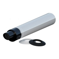 Wyjście poziome koncentryczne PP-AL 80/125 mm Ricom PP80/125WD