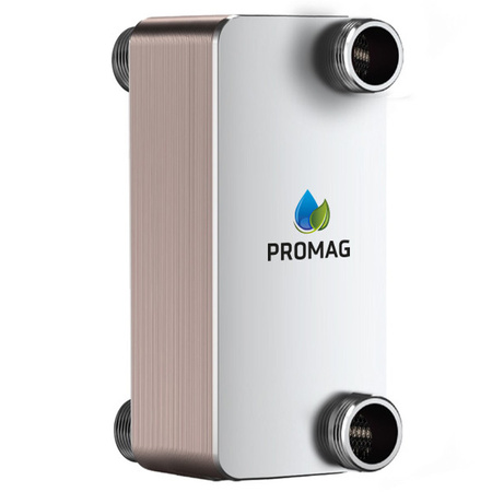 Wymiennik ciepła 30 płytowy 200 kW 2" dwustronny PROMAG PGM-2c-30