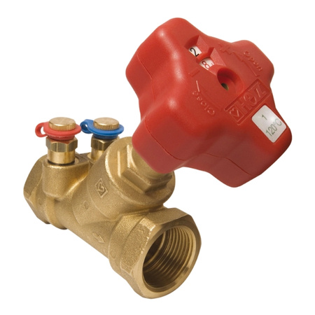 Zawór regulujący przelotowy STRÖMAX 4017-M 15 mm HERZ 1401701