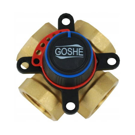 Zawór mieszający 4-drogowy EMIX 1" GOSHE 0360.425