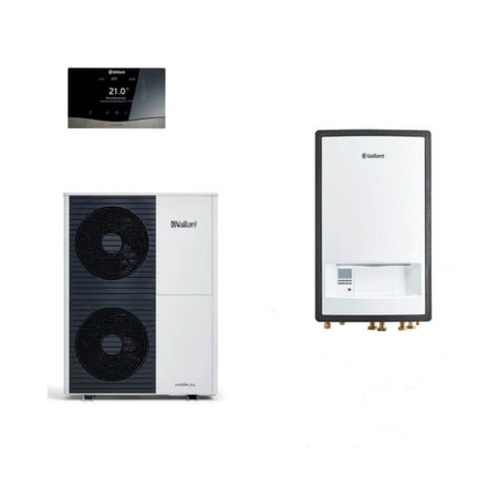 Pakiet Vaillant pompa ciepła monoblok aroTHERM Plus VWL 105/6A + moduł hydrauliczny MEH 97/6 + sensoCOMFORT VRC 720 0010044187