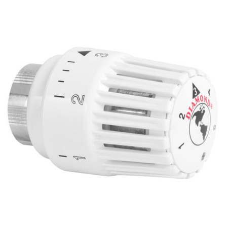 Głowica termostatyczna 400 biała Diamond ART.400