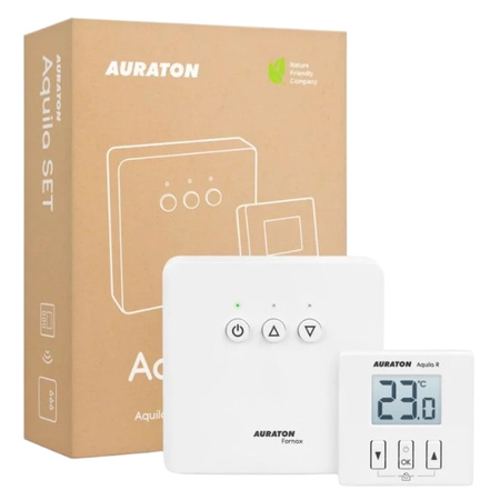 Regulator temperatury dobowy Aquila SET bezprzewodowy AURATON AUR00AQL0SE00