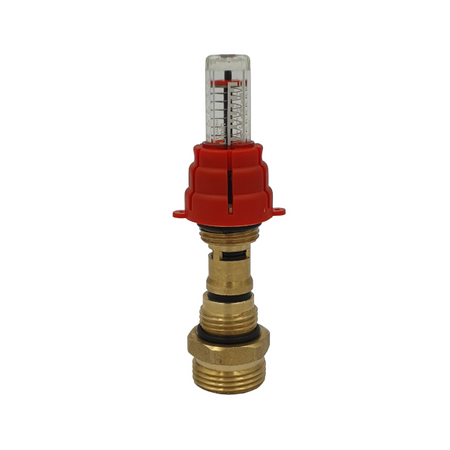 Rotametr przepływomierz do rozdzielaczy 1/2" mosiężny Goshe 0330.590