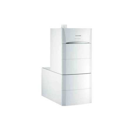 Kocioł gazowy kondensacyjny jednofunkcyjny Modulens G AGC 35/VL 35 kW z pogrzewaczem c.w.u. SL 160 L i konsolą Diemetic iSystem De Dietrich 7600910