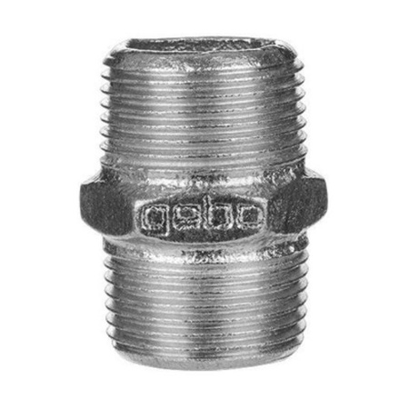 Nypel ocynk 1" Gebo 280-6V