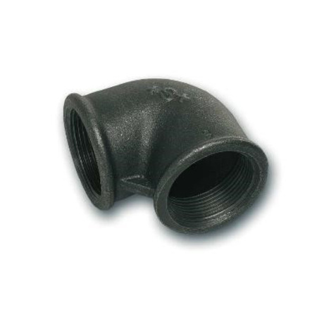 Kolano czarne 3/4" Gebo 90-5S