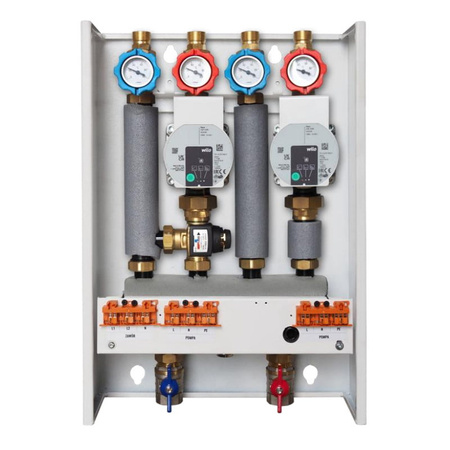 Układ pompowy Bormet V2 MT/B pompa obiegowa WILO Yanos Para 25/60/130 + 1x zawór termostatyczny ESBE VTA 372 + bezpośredni obieg