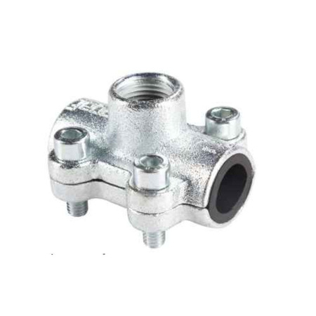 Obejma montażowa z obejściem ANB 1/2"x1/2" ocynk Gebo 01.261.28.0101