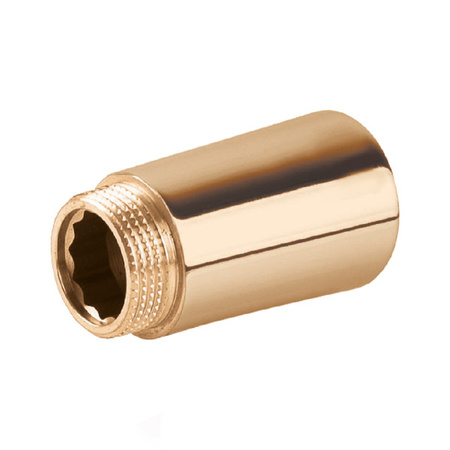 Przedłużka mosiężna WZ 502G GW-GZ 1/2" x 80 mm Perfexim 07-220-1580-000