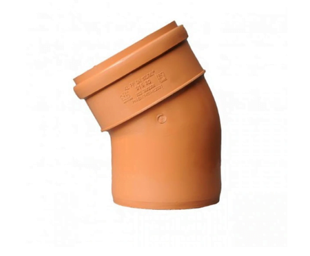 Kolano kanalizacji zewnętrznej PVC 110/30 DYKA 4604010