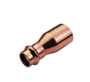 Nypel redukcyjny zaciskowy miedziany 28 x 22 mm GAZ/WODA Frabo RS9243028022000