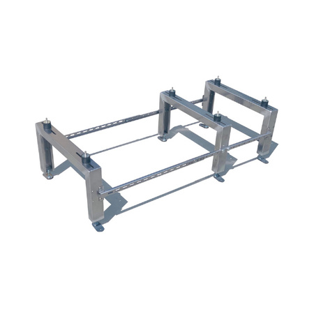 Podstawa stojak pompy ciepła stal nierdzewna + wibroizol 1285x560x345 SL503