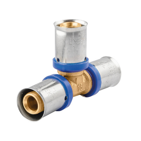 Trójnik zaprasowywany 73C 20 x 20 x 16 mm Perfexim 62-73C-2020-000