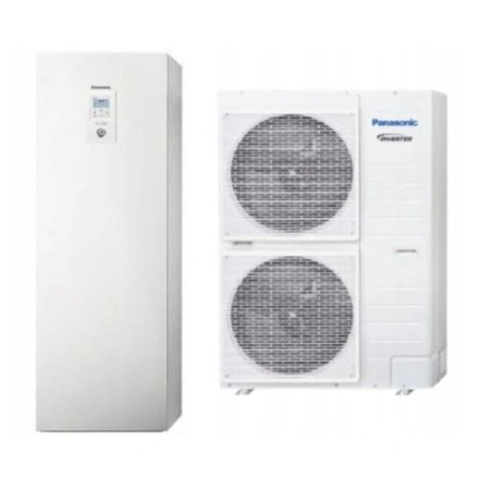 Pakiet pompa ciepła split Panasonic High-Performance All-in-One Aquarea 12 kW KIT-ADC12HE8