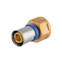 Złączka zaprasowywano-nakrętna 732 GW 16 x 1/2" Perfexim 62-732-1615-000