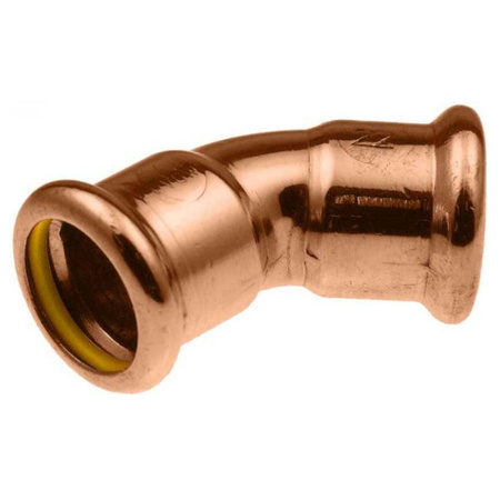 Kolano miedziane Copper Gas 28 mm 45 st. KAN-therm Press 2263325010