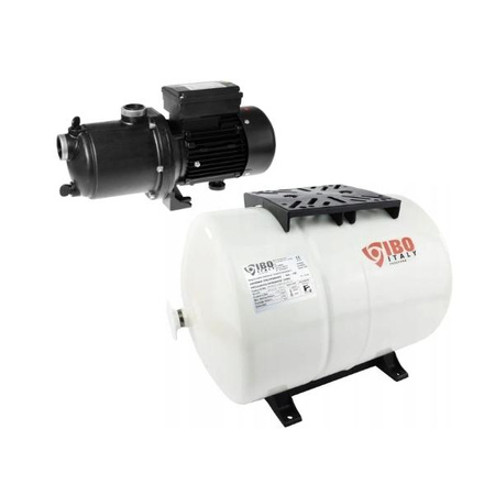 Zestaw hydroforowy IBO z pompą hydroforową E-HP 1300 i zbiornikiem przeponowym ITALY 50 L 003487