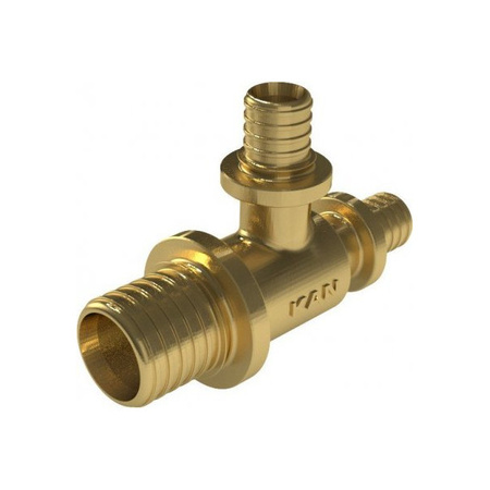 Trójnik redukcyjny mosiężny 32 x 25 x 20 mm KAN-therm ultraLINE 2509260027