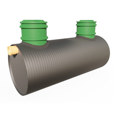 Separator koalescencyjny TSK-4 HDPE Z do przejęcia całości przepływu zintegrowany z osadnikiem Wobet 0184