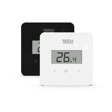 Regulator pokojowy przewodowy R-12b do listwy I-x i I-12 biały Tech WG.11.0670