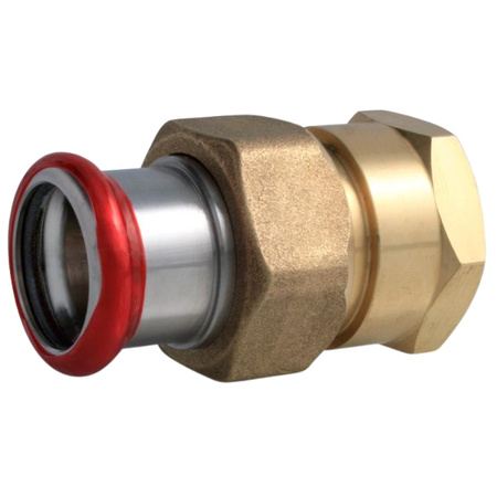 Śrubunek zaprasowywany GW 22 x 3/4" VESBO CARBON STEEL CZWS-2234