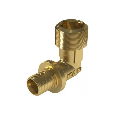 Kolano mosiężne GZ 20 x 1/2" 90 st. KAN-therm ultraLINE 2509070002