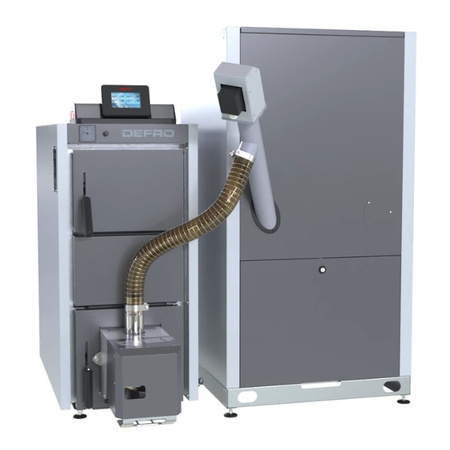 Kocioł na pellet Delta EkoPell 25 kW prawy Defro KCO-D-25-EP-P