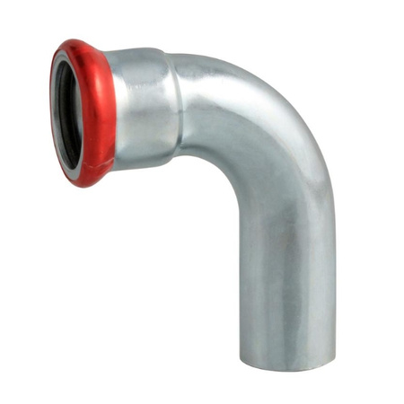 Kolano nyplowe zaprasowywane 76,1 mm 90 st. VESBO CARBON STEEL CZ1K90-76