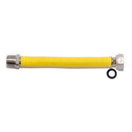 Wąż rozciągliwy do gazu GW-GZ 1/2" 20-40 cm Calido CA/WGR-1/2-20-40-WZ